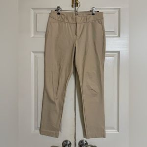 Old Navy Tan Pixie Pants